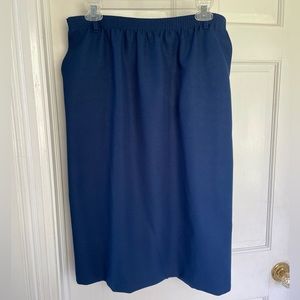 Alfred Dunner teal size 14 pencil skirt